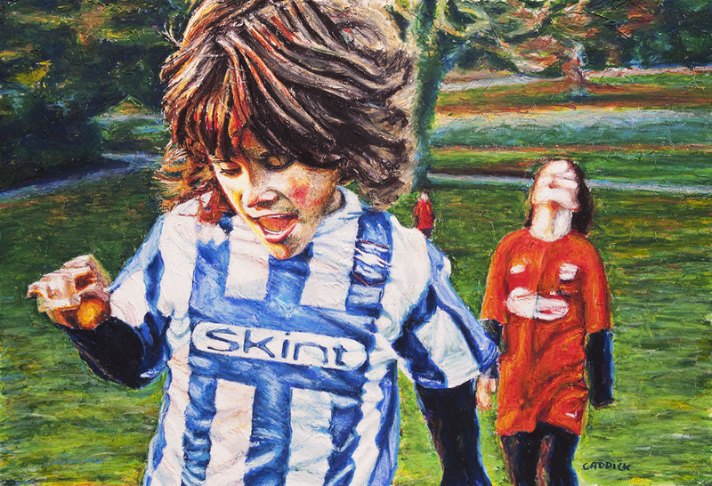 Football painting. Футбол картины художников. Картина футбол. Дети в футболе живопись. Футбол арт живопись.