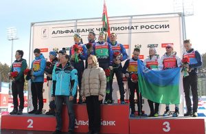 награждение чемпионата россии по биатлону
