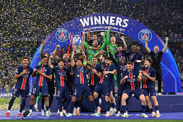 PSG winner League Champions