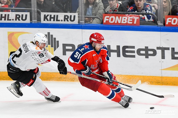 ЦСКА-Авангард. плей-офф